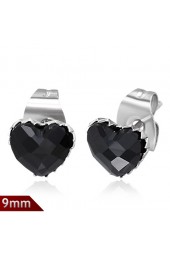 SALE - Auskarai su cirkonio kristalu